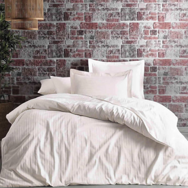 Комплект постельного белья Tivolyo Home JAQUARD бежевый